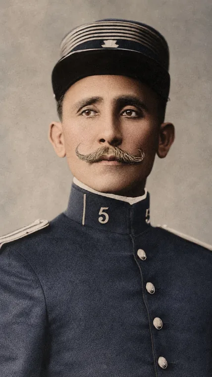 Rondon jovem oficial do Exército brasileiro