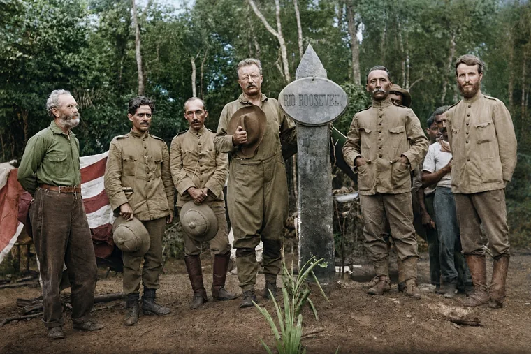 Rondon e Roosevelt na expedição por Mato Grosso