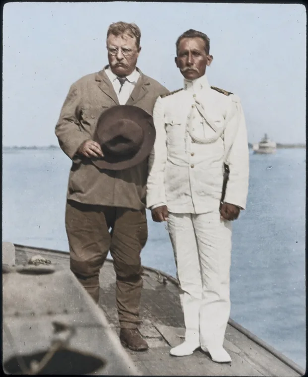 Theodore Roosevelt e o marechal Rondon